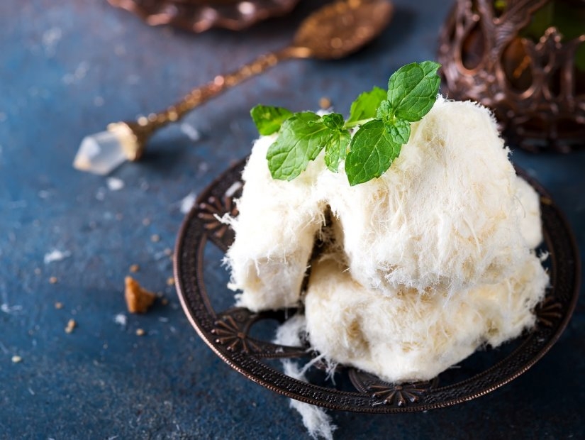 Barbe à papa turque : Pişmaniye