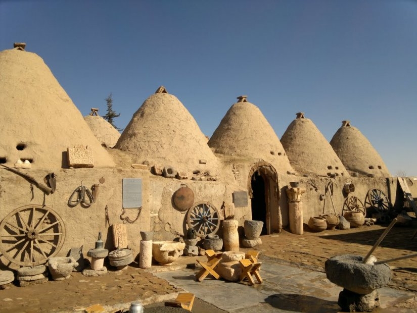 خانه های کندوی عسل در حران